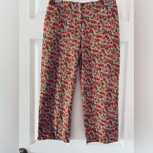 “The Limited” Women’s Vintage Capris With Vibrant Floral Print • Size 2
